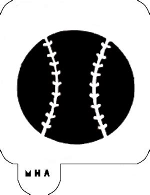 8 ball stencil soccer ball stencil tennis ball stencil basketball stencil baseball player silhouette 01 stencil. MR. HAIR ART STENCIL - BASEBALL -MHA 538