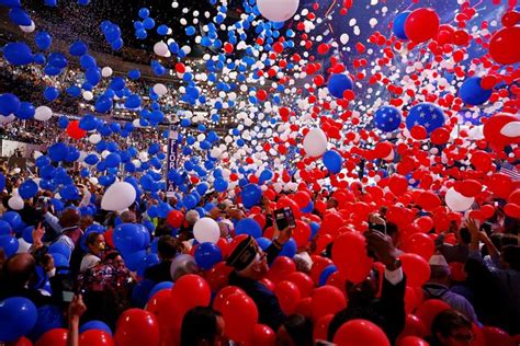 These Photos From The Dnc Balloon Drop Are Pure Whimsical Joy Huffpost Latest News