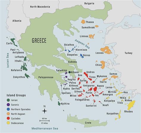 Mapa Staro Ytnej Grecji