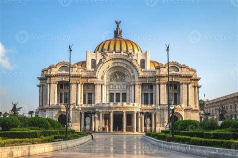 Palacio De Bellas Artes Palace Of Fine Arts At Mexico City