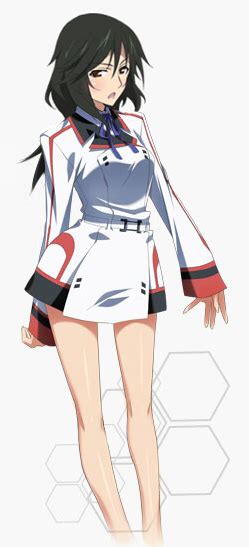 Orimura Chifuyu Infinite Stratos 10s 1girl Black Hair Long Hair