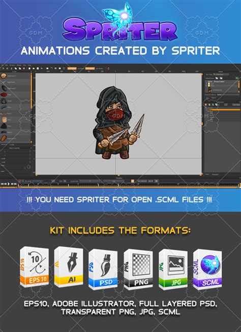 Game Sprites Characters Collection Gamedev Market Images