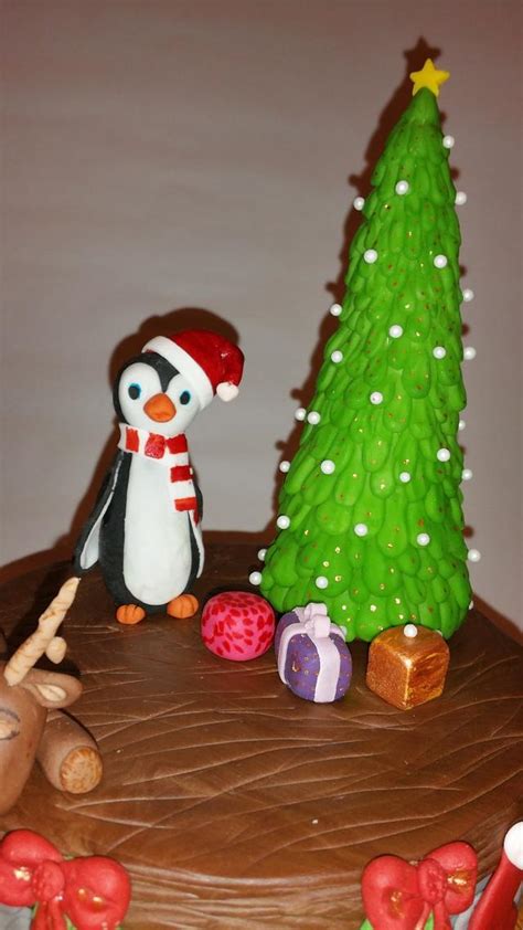 Christmas Eve Cake By Style Me Sweet Cakes Cakesdecor