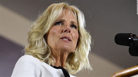 Jill Biden Makes Surprise Visit To National Guard Troops During First