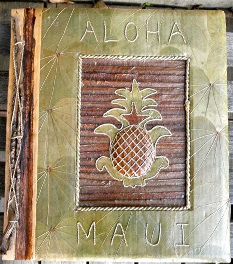 Vintage Aloha Maui Photo Album Hawaiian Wedding Keepsake Etsy