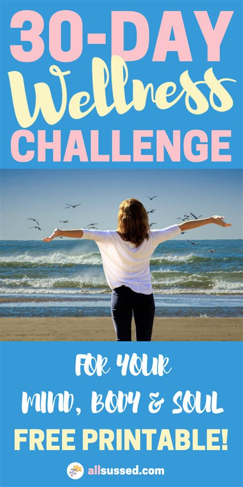 The 30 Day Wellness Challenge With Images Wellness Challenge