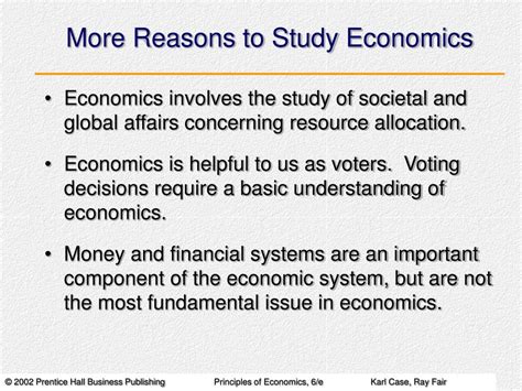 Ppt The Study Of Economics Powerpoint Presentation Free Download