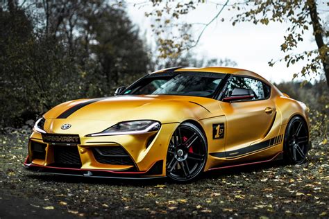 Drop a comment and let us know what you think! 550-HP Toyota Supra Is A Gold BMW M4 Killer | CarBuzz
