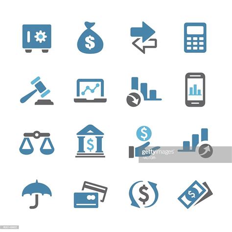 Business And Finance Icons Conc Series High Res Vector Graphic Getty