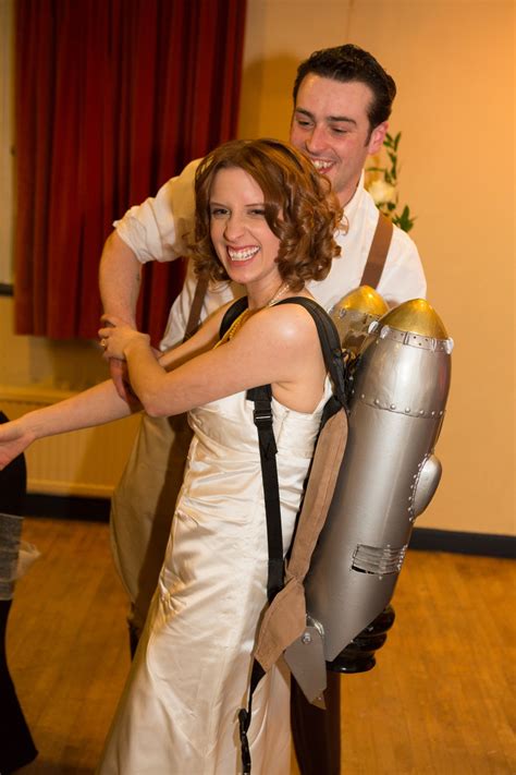 Rocketeer Wedding The Dress And The Jetpack Hubpages