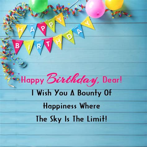 100happy Birthday Wishes For Friends Best Birthday Quotes