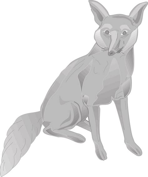 Painted Gray Fox Free Image Download