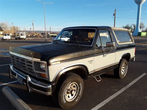 1986 Ford Bronco Xlt Runs Great New Tires Second Owner Vehicle