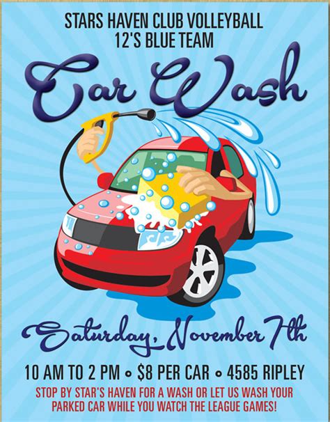 Free 26 Car Wash Flyers In Ms Word Psd Ai Eps Indesign Pages