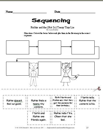 Sequencing Worksheets 4th Grade Mreichert Kids Worksheets