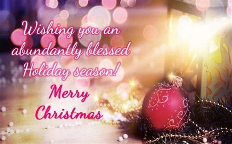 May every single day of coming year makes you feel more blessed on this christmas, may you and your family be prevented from all the evils and be blessed with all sort. Wishing You a Blessed Holiday Season | Greetings ...