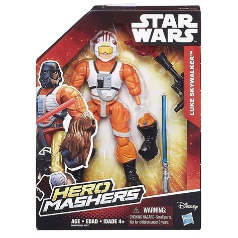Star Wars Hero Masher Luke Pilot Action Figure Beyond Toys