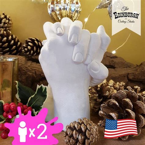 Couple Hand Casting Kit Mould Usa Casting Kit Couple Hands Precious Moments Couple Ts