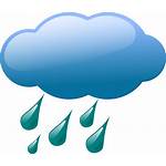 Clipart Rain Icon Weather Transparent Symbols Inclement