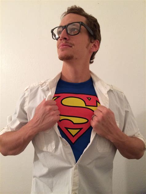 Diy Clark Kentsuperman Costume Superman Costumes Clark Kent