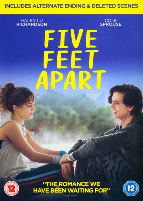 Haley lu richardson, cole sprouse, moises arias and others. Five Feet Apart (DVD) Region 2 (2019) · imusic.dk