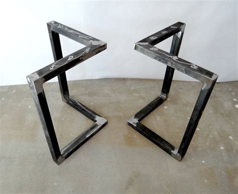 Maybe you would like to learn more about one of these? Steel Dining Table Legs 28x28" (set of 2). Metal Table ...