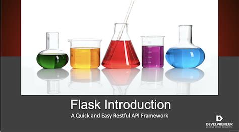 Using Flask to Create an API