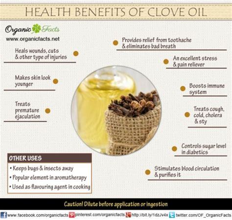 Clove oil is extracted from the clove tree. The health benefits of clove oil can be attributed to its ...