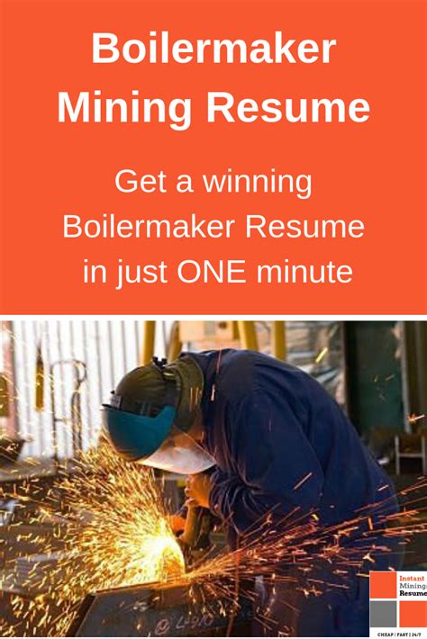 Experienced in maintaining data and keeping records for long job title motivated to learn new trades and skills. Boilermaker Mining Resume/CV | Professional resume writers ...