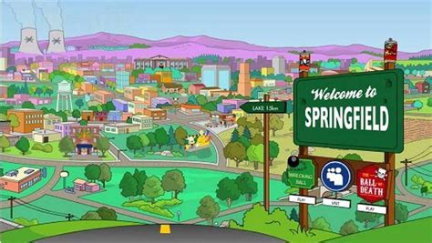 Les Simpson On Sait Enfin Où Se Trouve Springfield