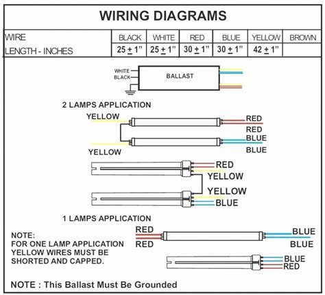 Led Wiring Diagram For Fluorescent Lighting
