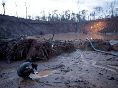 The Harsh Reality Of Illegal Gold Mining In South America 46 Pics