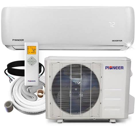 Pioneer 12 000 BTU 1 Ton 19 SEER Ductless Mini Split Air Conditioner