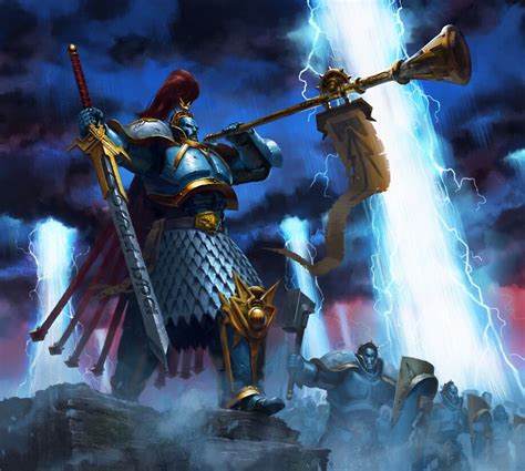 Stormcast Knight Heraldor Jon Cave In 2023 Warhammer Fantasy