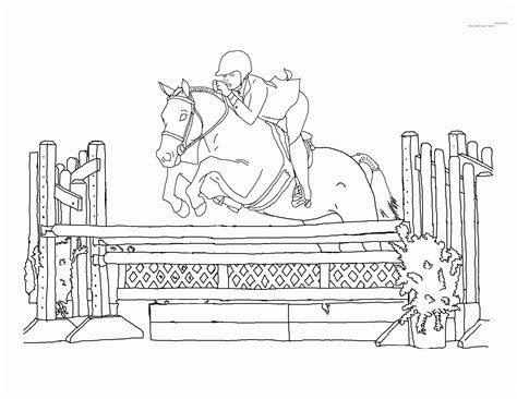 Printable Horses Jumping Coloring Pages / Horses For Drawing at GetDrawings | Free download