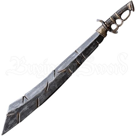 Battleworn Larp Trench Knife 85 Cm Mci 3585 By Medieval Swords