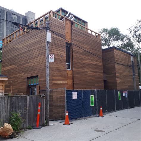 Laneway Homes The Future Of Our Cities Thermally Modified Wood