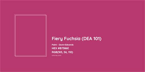 Dunn Edwards Fiery Fuchsia Dea 101 Paint Color Codes Similar Paints