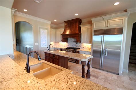 The paint scrapes off at the slightest effort. Couto Custom Home Painted and Stained Cabinets Sherwin ...