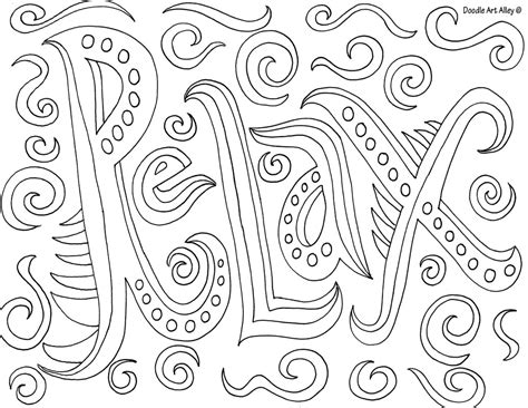 Single spaced about 10 pages. Word Coloring pages - Doodle Art Alley