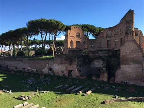Ruins Of Roman Emperors Palaces On Palatine Hill Rome Rtravel