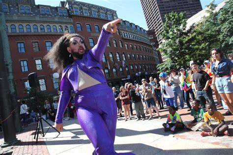 38 photos of the straight pride parade and counter protests in boston