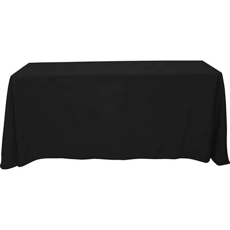 kadut rectangle tablecloth 90 x 132 inch black rectangular table cloth for 6 foot table in
