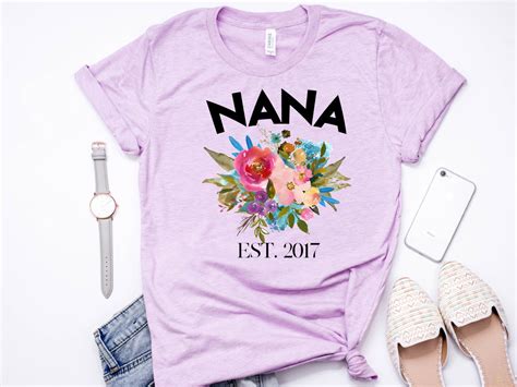 Nana Shirt Nana T Nana Tshirt Nana T Shirt Nana Tee Etsy