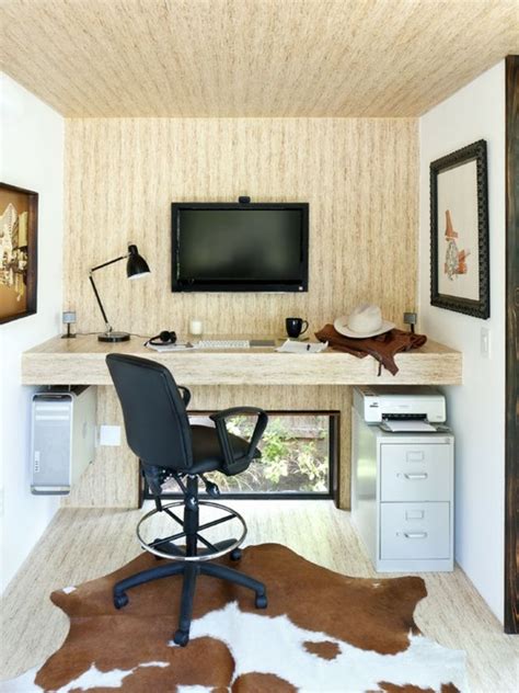 Teppichböden und auslegware gibt's bei hornbach zum dauertiefpreis! Holz Verkleidung Wände Kuhfell Teppich Büro Einrichtung ...