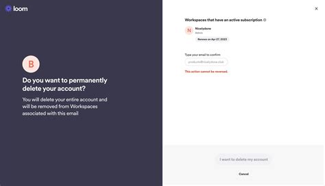 Delete Account Design Inspiration Tips And Best Practices