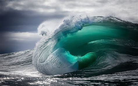 Download Wallpapers Ocean Storm Big Waves Tsunami Huge Wave Water