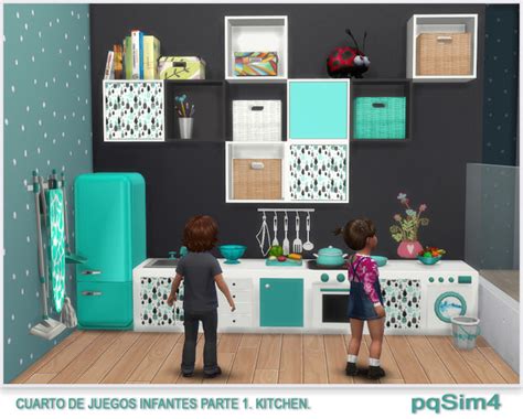 Kitchen Toy Room For Kids By Mary Jiménez At Pqsims4 Sims 4 Updates