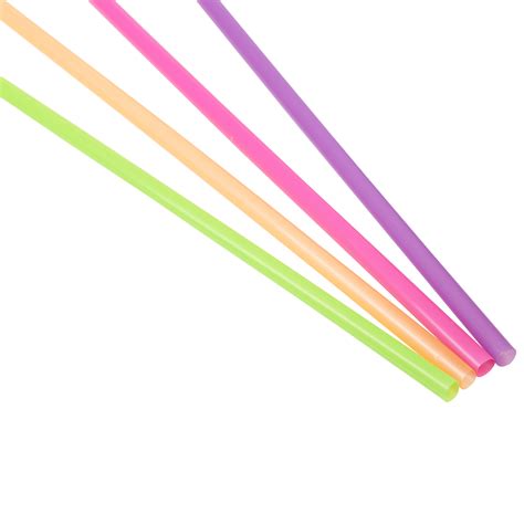 50 100 150 Or 200 Extra Long Straws Jumbo Mega Multi Coloured