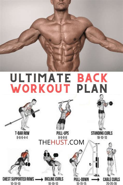 Best Back Workout Challenge Back Workout Challenge Abs And Cardio